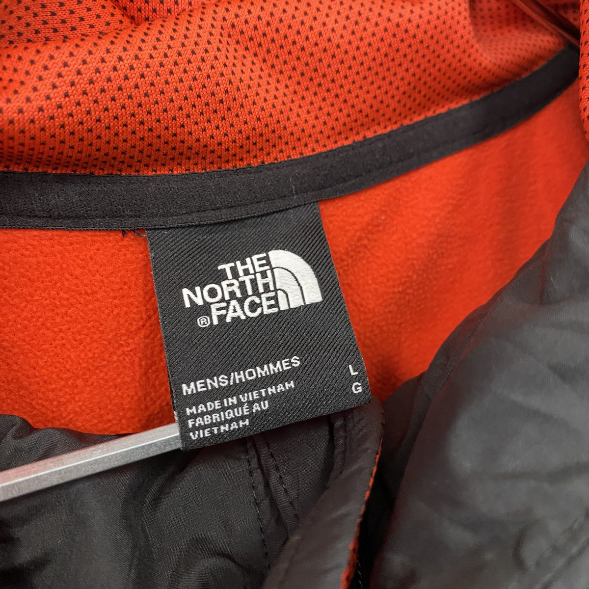 THE NORTH FACE　ザ・ノースフェイス　フルジップジャケット　フーディー　赤　レッド　Lサイズ　古着