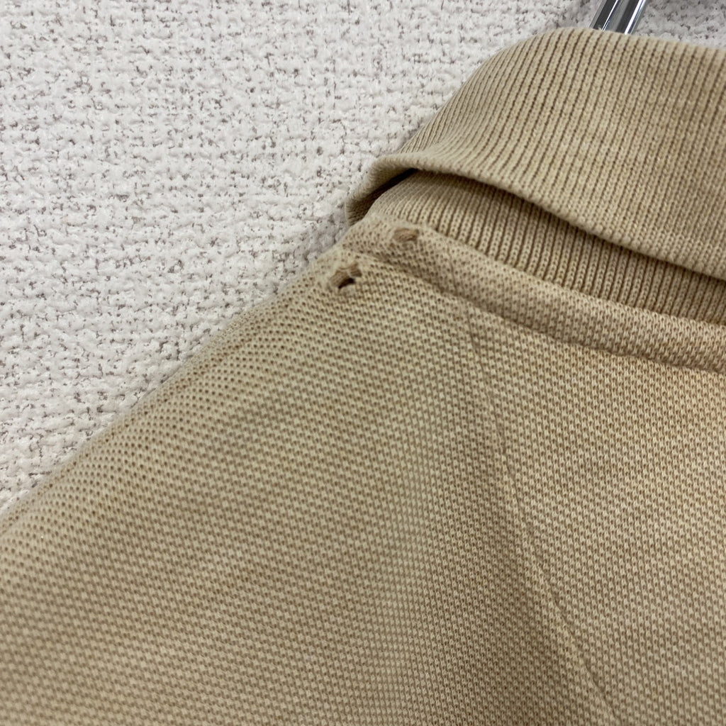 Brooks Brothers　ブルックスブラザーズ　半袖ポロシャツ　ベージュ　Mサイズ　古着