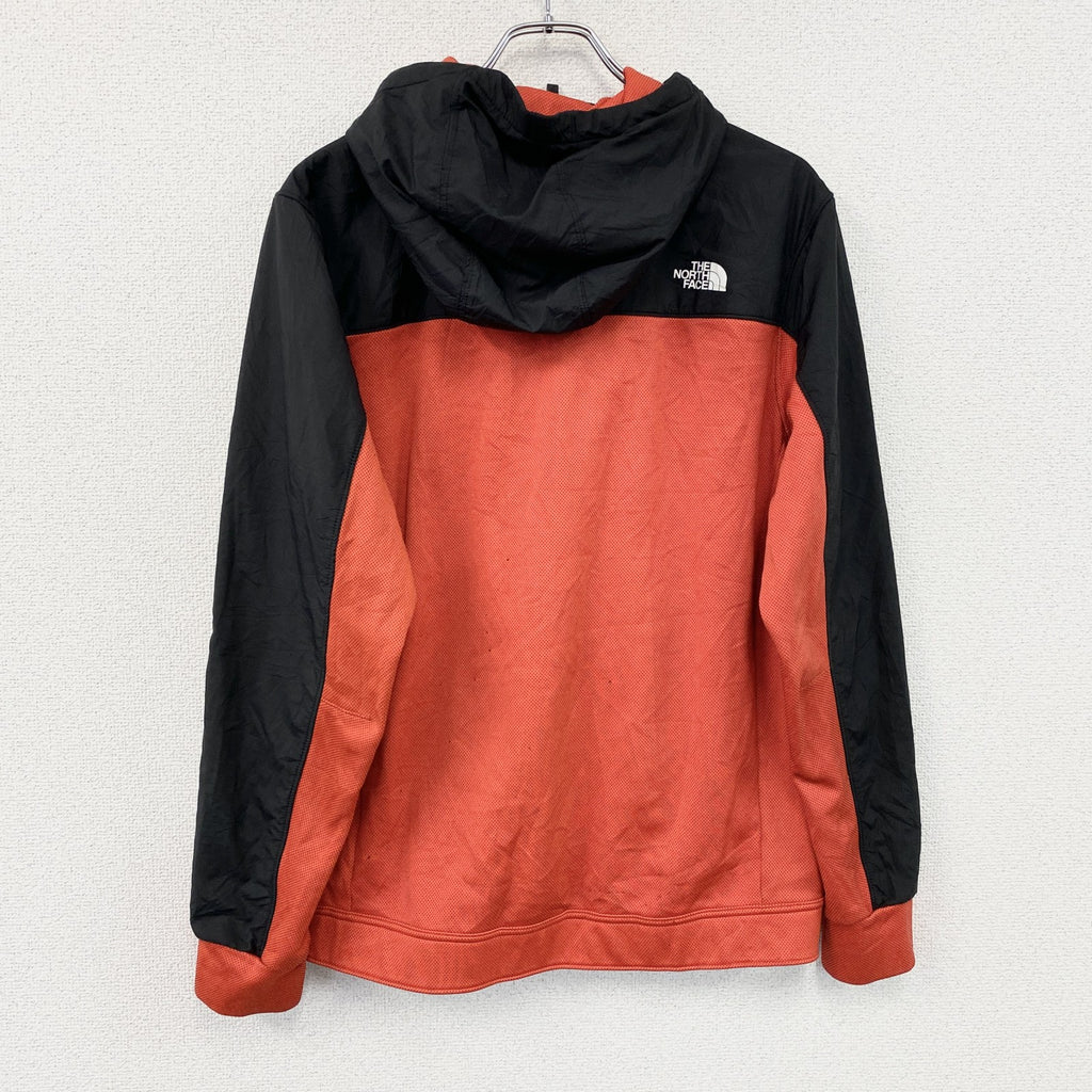THE NORTH FACE　ザ・ノースフェイス　フルジップジャケット　フーディー　赤　レッド　Lサイズ　古着