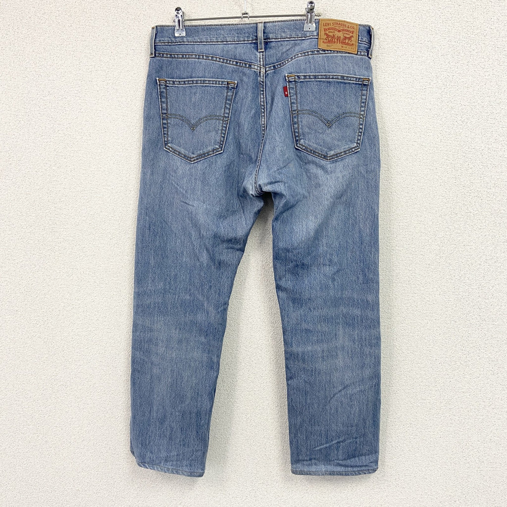 Levi's　リーバイス　512　デニムパンツ/ジーンズ　ジップフライ　黒　ブラック　W31サイズ　古着