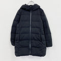 UNIQLO　ユニクロ　シームレスダウンショートコート　ダウン90%　黒　ブラック　Mサイズ　古着