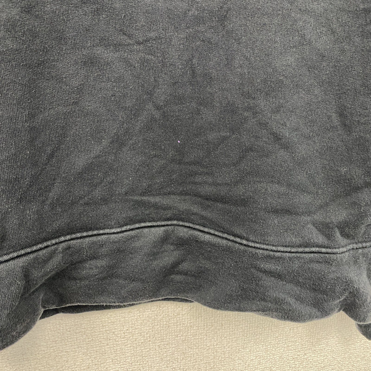 A.P.C.　アーペーセー　スウェット/トレーナー　無地　黒　ブラック　Sサイズ　古着