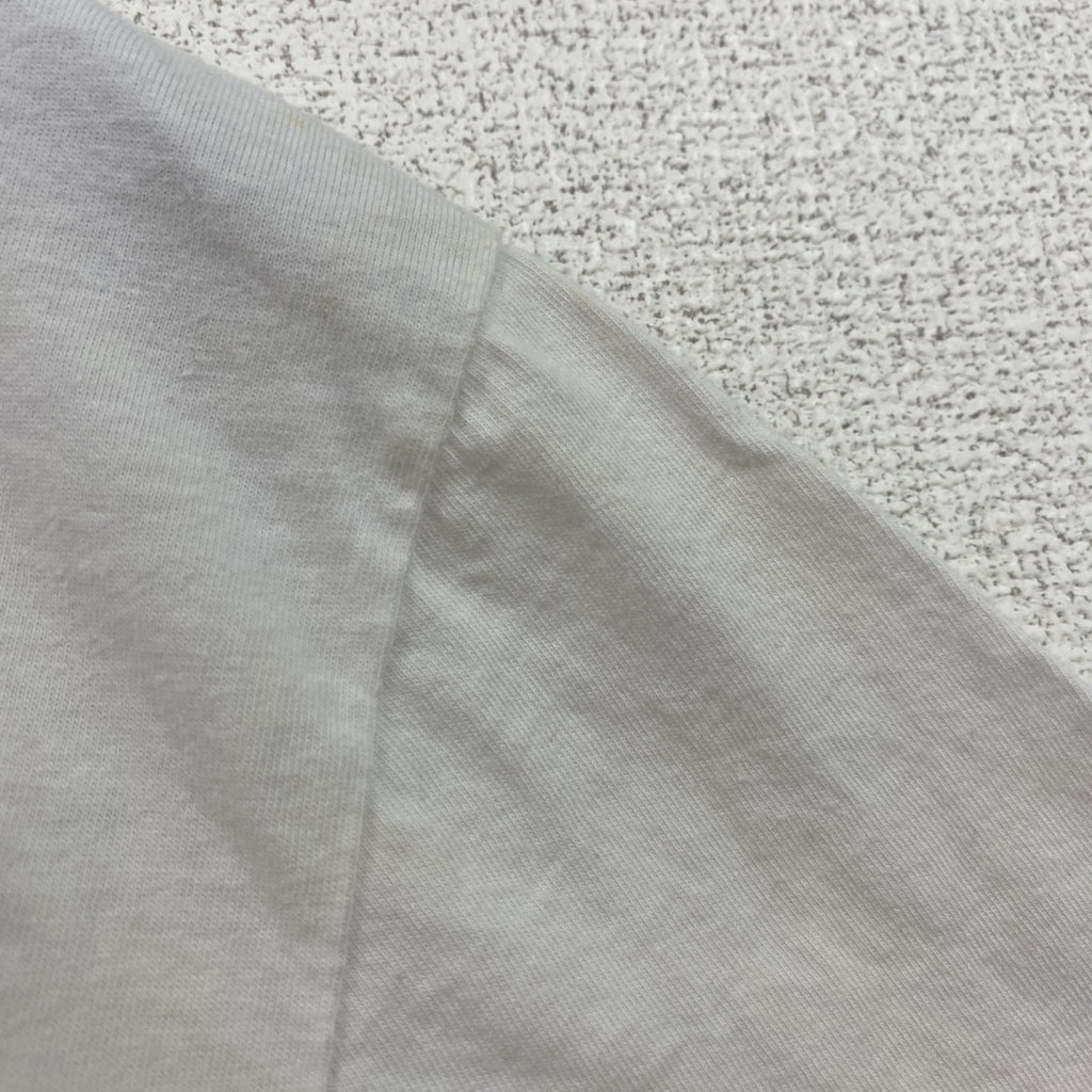 NIKE　ナイキ　メキシコ製　半袖英語プリントＴシャツ　クルーネック　白　ホワイト　Mサイズ　古着