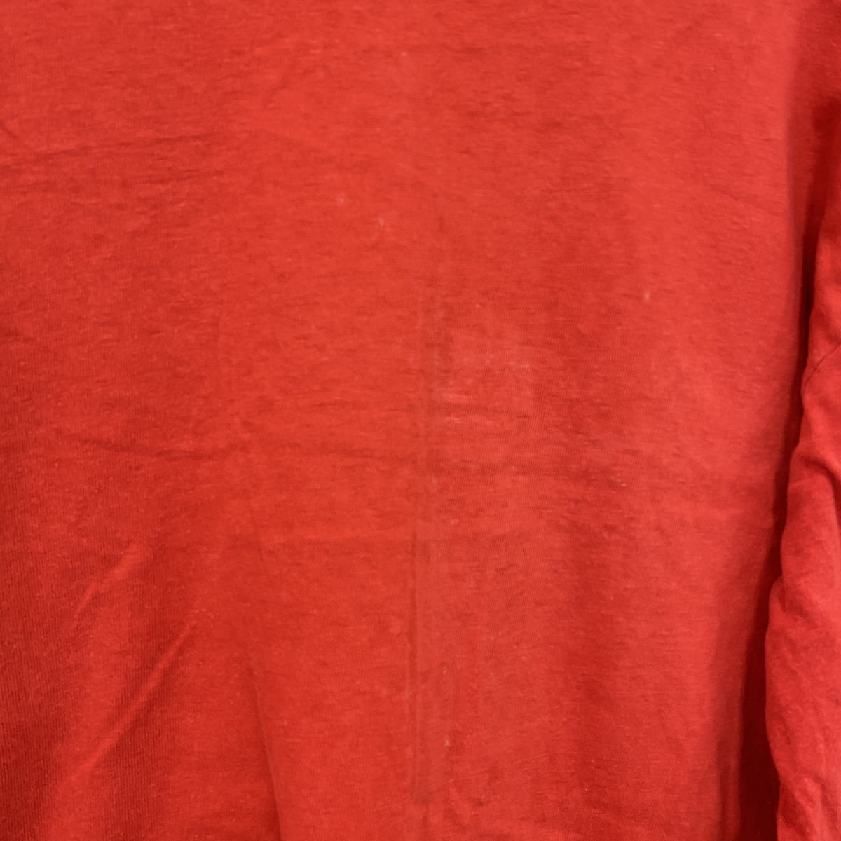 90s　MICHIKO LONDON KOSHINO　コシノミチコ　ミチコロンドン　長袖Tシャツ　赤　レッド　　ヴィンテージ　古着