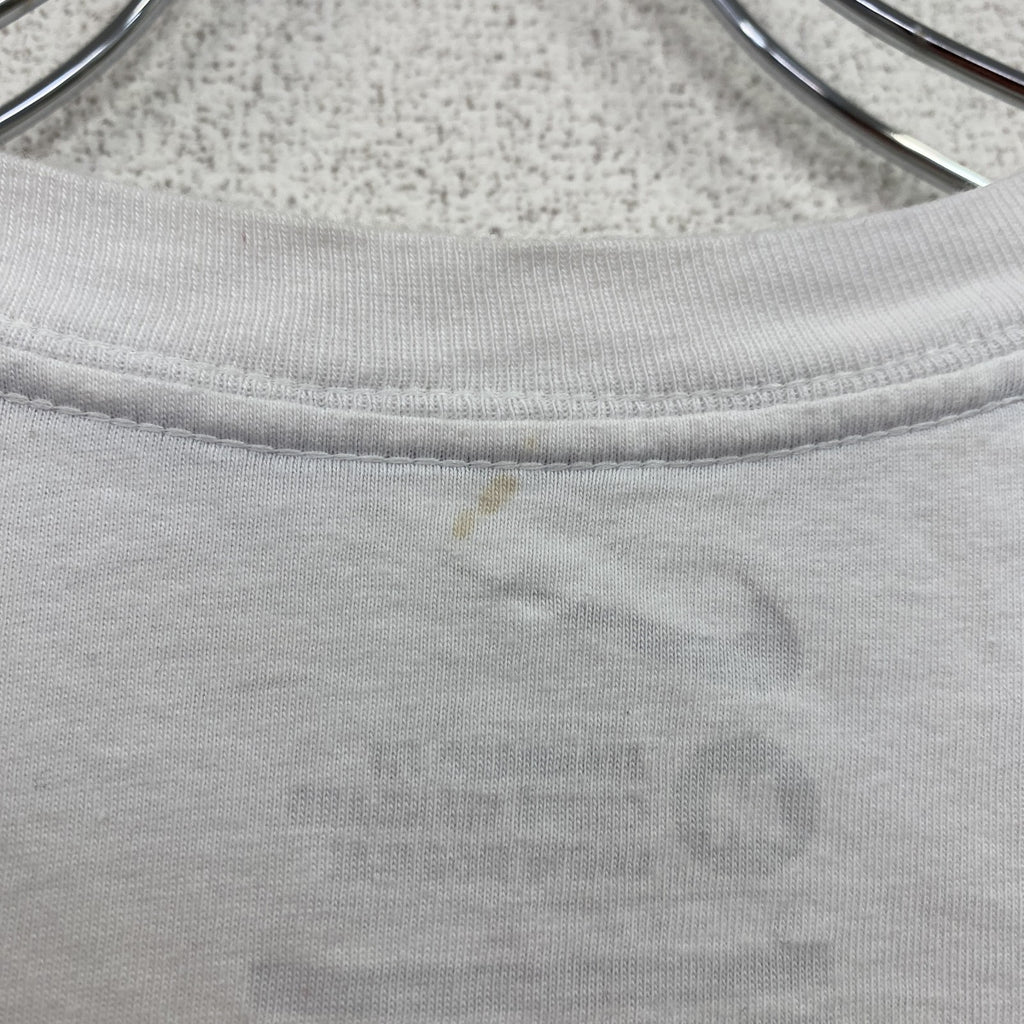 NIKE　ナイキ　メキシコ製　半袖英語プリントＴシャツ　クルーネック　白　ホワイト　Mサイズ　古着
