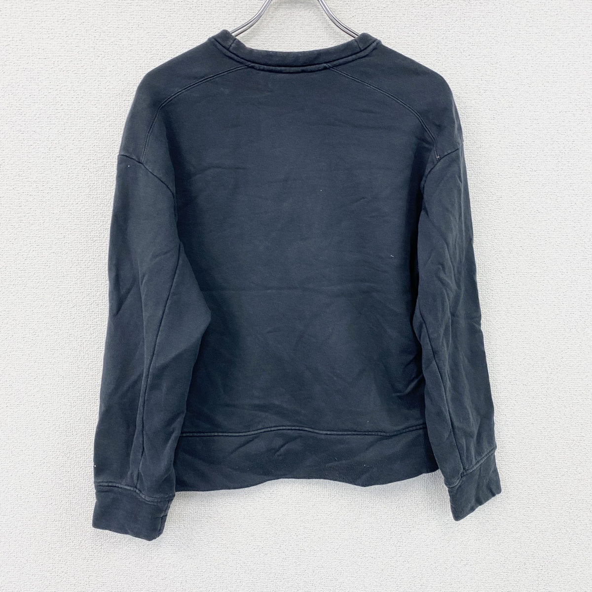 A.P.C.　アーペーセー　スウェット/トレーナー　無地　黒　ブラック　Sサイズ　古着
