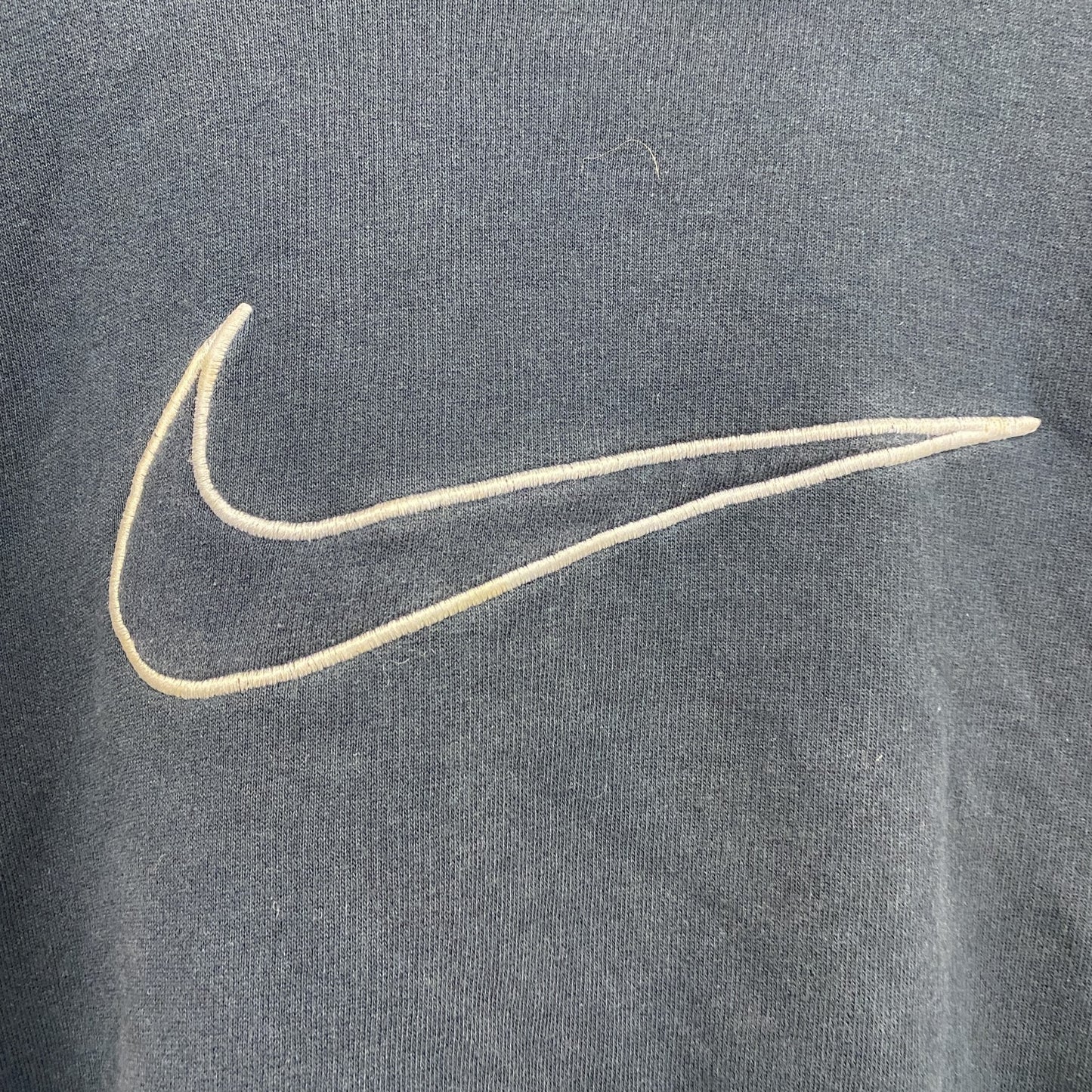 NIKE　ナイキ　スウェット/トレーナー　デカロゴ　スウッシュ　紺　ネイビー