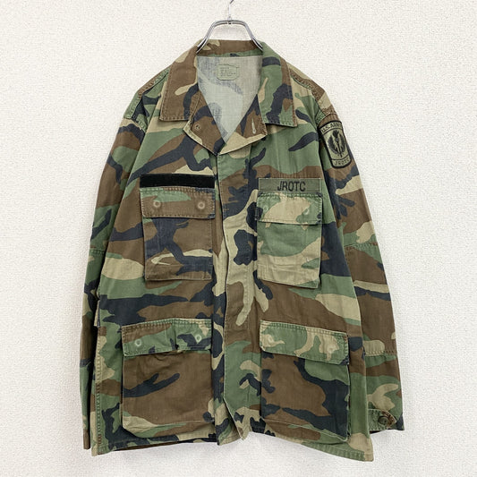 ハンティングシャツジャケット　ヴィンテージ　カモフラージュ　迷彩柄　