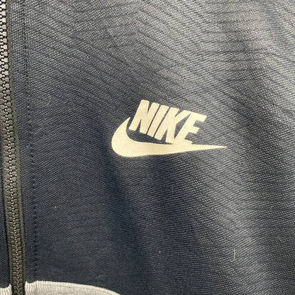 NIKE　ナイキ　フルジップスウェットパーカー/フーディー　バイカラー　黒　ブラック　グレー　Lサイズ