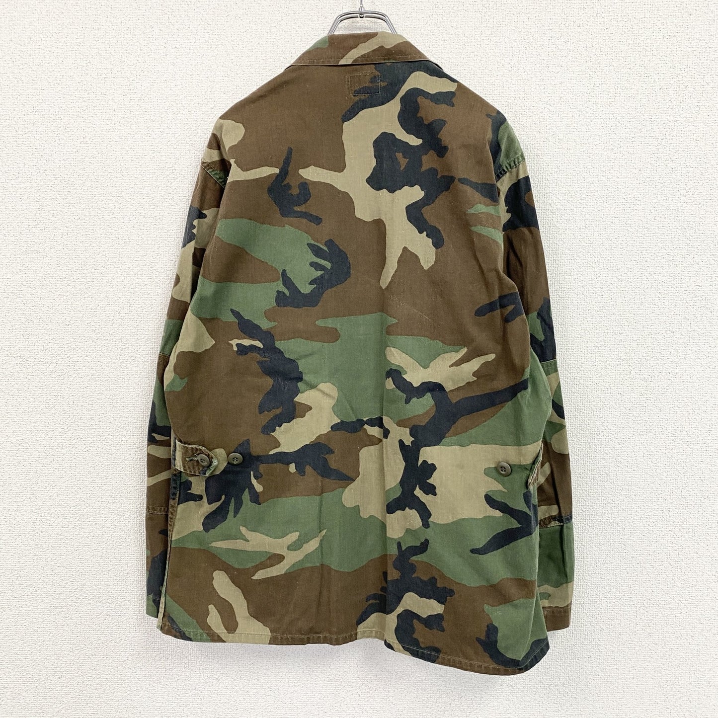 ハンティングシャツジャケット　ヴィンテージ　カモフラージュ　迷彩柄　