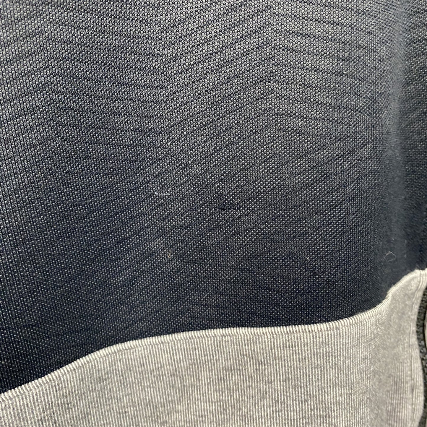 NIKE　ナイキ　フルジップスウェットパーカー/フーディー　バイカラー　黒　ブラック　グレー　Lサイズ