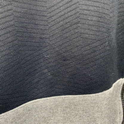 NIKE　ナイキ　フルジップスウェットパーカー/フーディー　バイカラー　黒　ブラック　グレー　Lサイズ