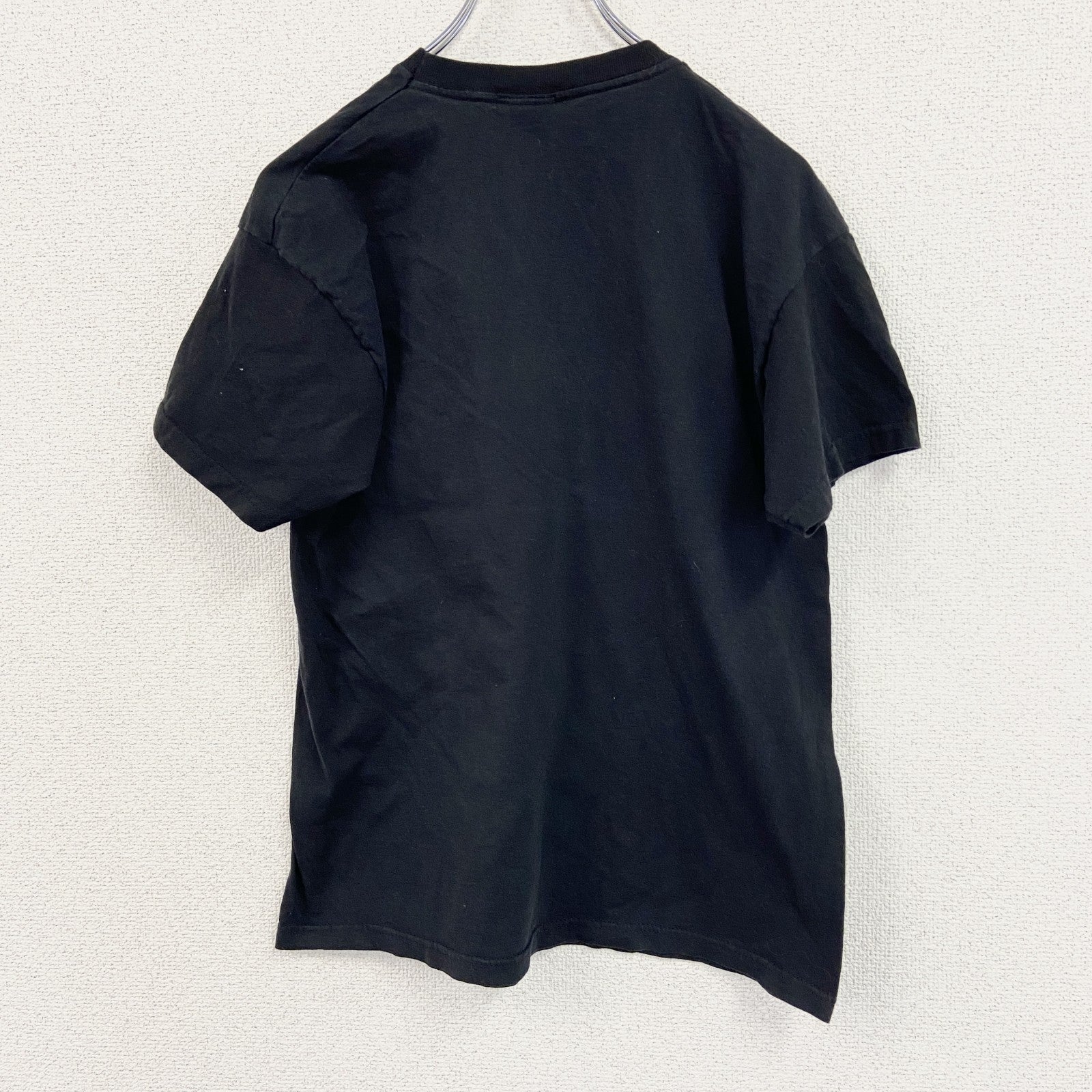 FRUIT OF THE LOOM　バットマン　ハーレイクイン　半袖アニメTシャツ　DCコミックス　黒　ブラック　Mサイズ　古着