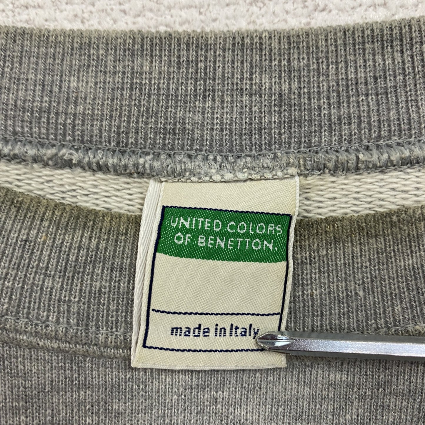 BENETTON　ベネトン　スウェット/トレーナー　グレー　Mサイズ