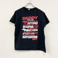 GILDAN　ギルダン　DCコミックス　半袖アニメプリントTシャツ　superhero　黒　ブラック　Lサイズ　古着