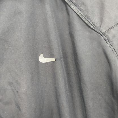 NIKE　ナイキ　ウォームアップジャケット　ハーフジッププルオーバージャケット　スウッシュ　グレー　Lサイズ