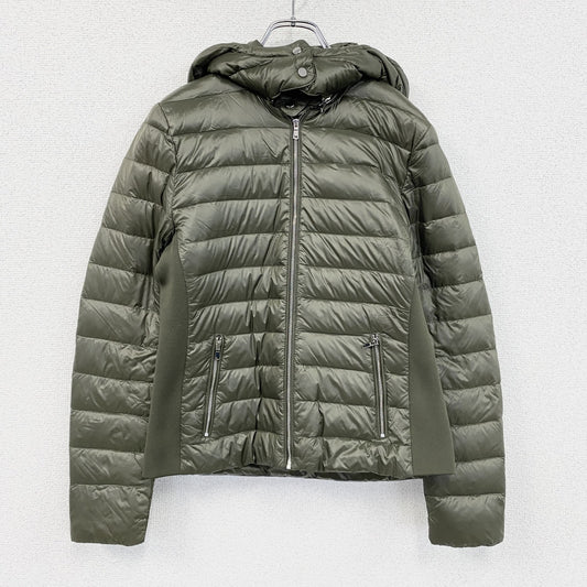 ZARA WOMAN　ザラ　ダウンジャケット　カーキ　Mサイズ