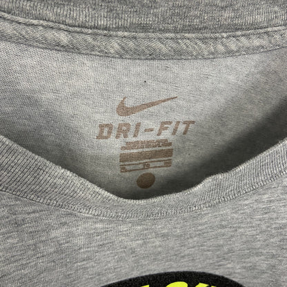 古着 used　NIKE　ナイキ　サーフカップ　半袖プリントTシャツ　サンディエゴ　ドライフィット　灰色　グレー　XLサイズ