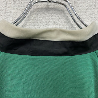 adidas　アディダス　トラックジャケット/ジャージ　デカロゴ　パフォーマンスロゴ　緑　グリーン　Lサイズ