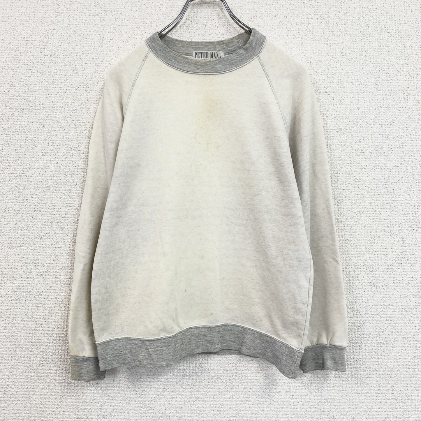PETER MAX　ピーターマックス　スウェット/トレーナー　グレー　Sサイズ