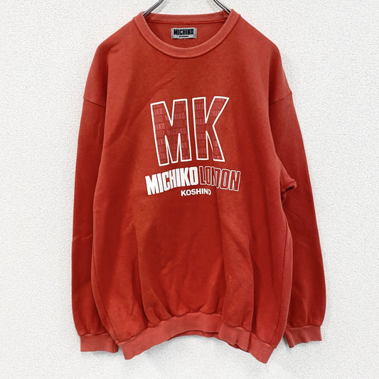MICHIKO LONDON　ミチコロンドン　スウェット/トレーナー　橙色　オレンジ