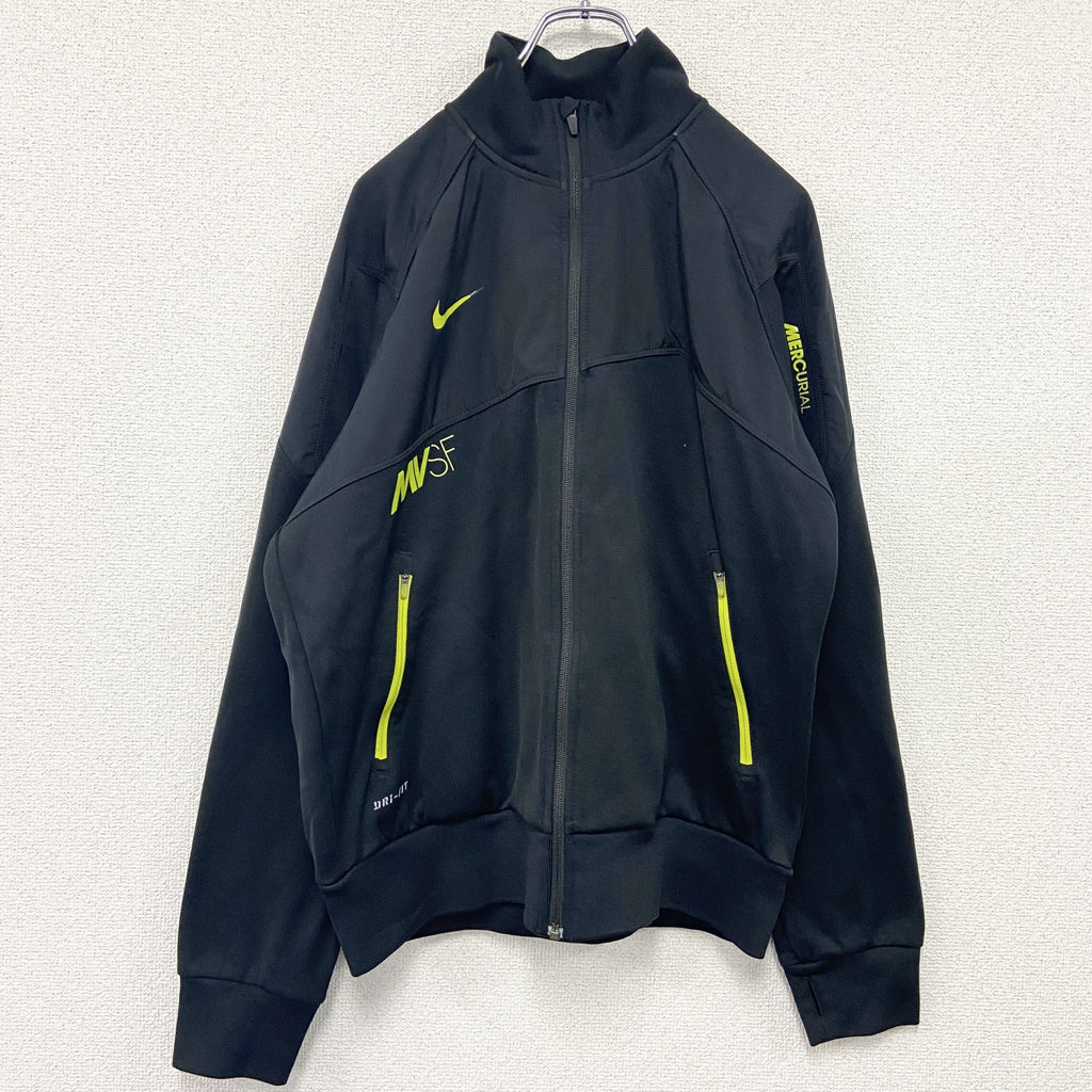 NIKE　ナイキ　トラックジャケット/ジャージ　黒　ブラック　Mサイズ　古着