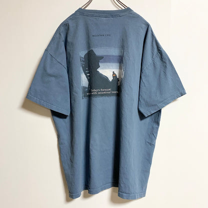 古着 used　THE MOUNTAIN ザマウンテンン　半袖プリントTシャツ　両面プリント　ビックシルエット　XLサイズ