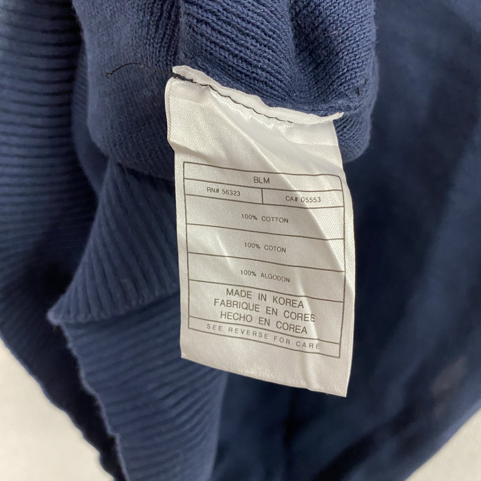 90s　NIKE　ナイキ　コットンニットベスト　スウッシュ　ヴィンテージ　紺　ネイビー　XLサイズ　古着