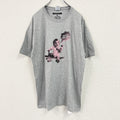 JERZEES　ジャージーズ　SMMR　赤ちゃん　半袖プリントTシャツ　灰色　グレー　Lサイズ　古着