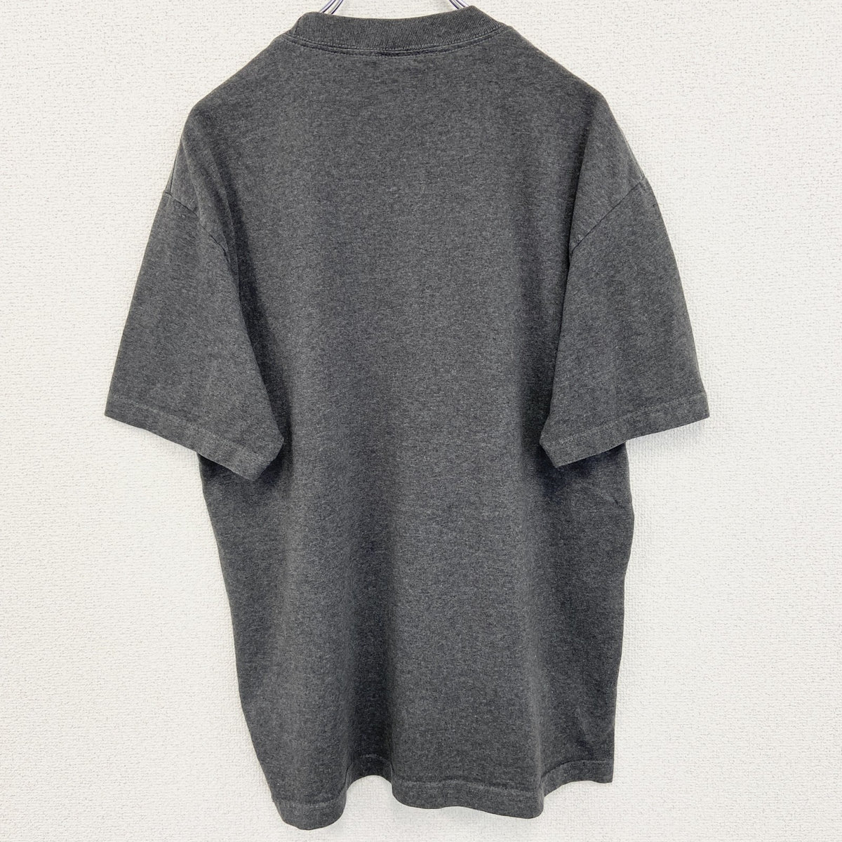 古着 used　NFL　半袖プリントTシャツ　グリーンベイパッカーズ　フットボール　灰色　ダークグレー　Lサイズ