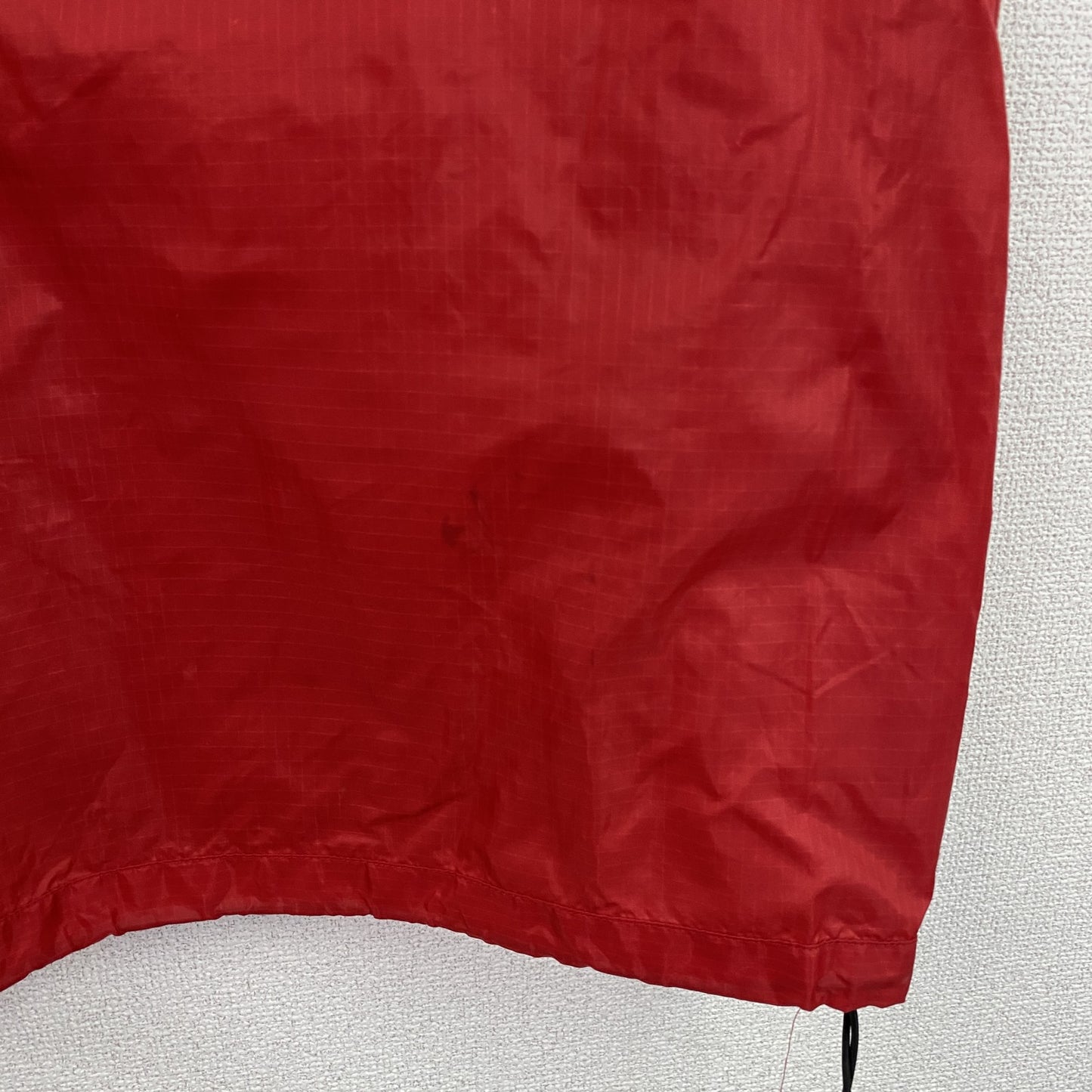 Reebok　リーボック　フルジップナイロンジャケット　赤　レッド　Lサイズ