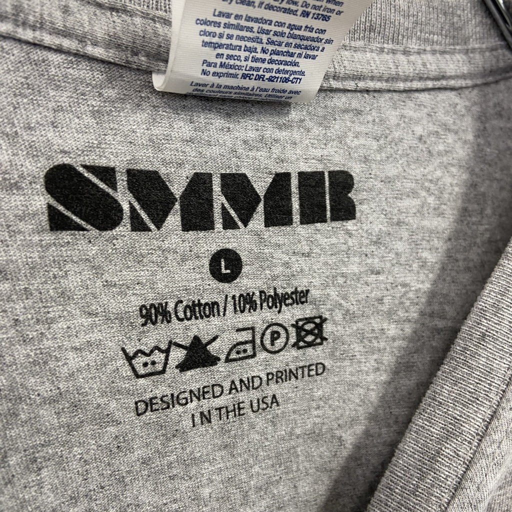 JERZEES　ジャージーズ　SMMR　赤ちゃん　半袖プリントTシャツ　灰色　グレー　Lサイズ　古着