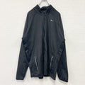 NIKE　ナイキ　トラックジャケット/ジャージ　黒　ブラック　XLサイズ　古着