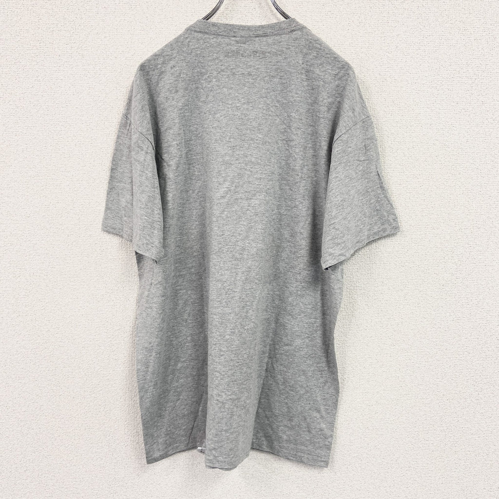 JERZEES　ジャージーズ　SMMR　赤ちゃん　半袖プリントTシャツ　灰色　グレー　Lサイズ　古着