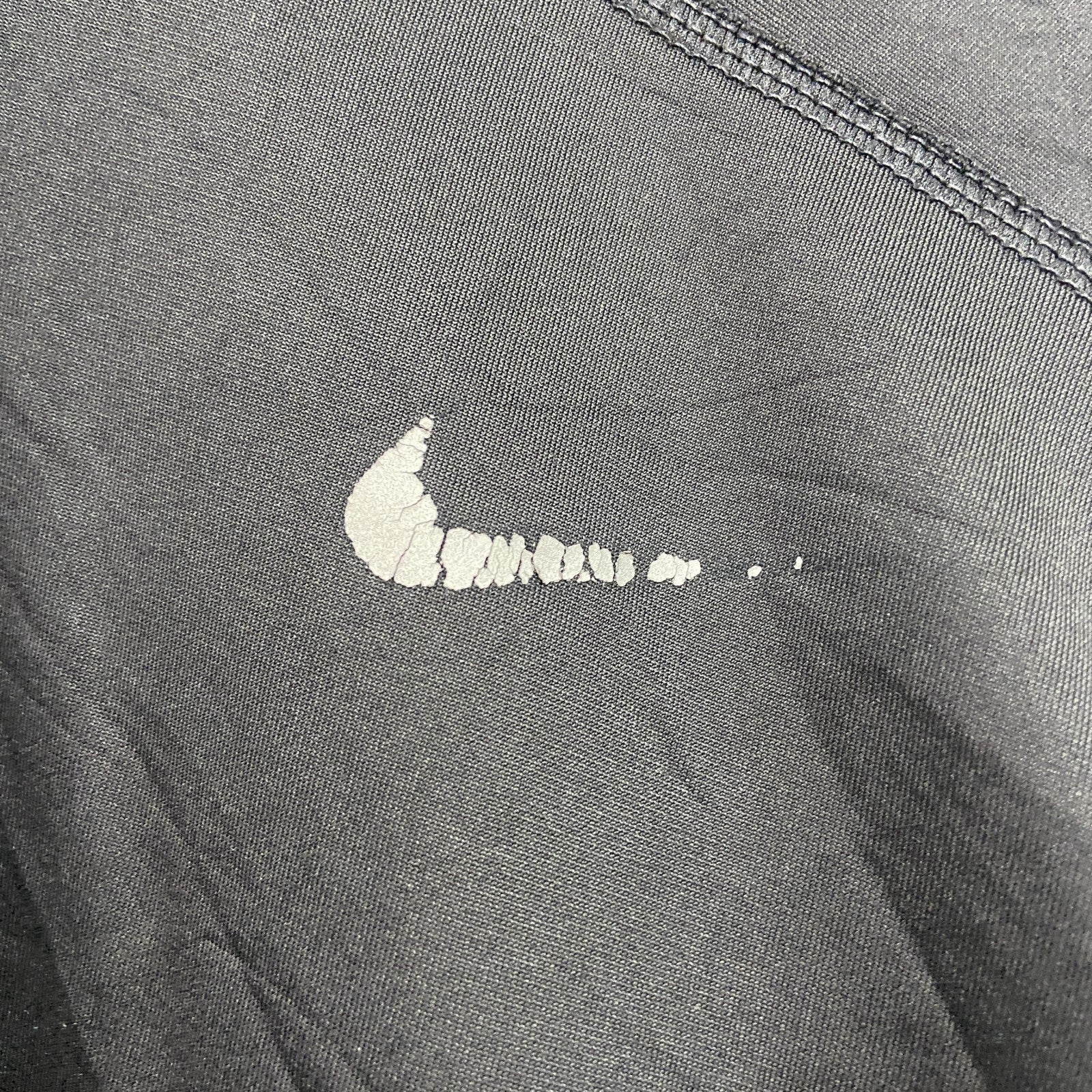 NIKE　ナイキ　トラックジャケット/ジャージ　黒　ブラック　XLサイズ　古着