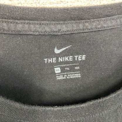 古着 used　NIKE　ナイキ　MLB　半袖プリントTシャツ　オークランドアスレチックス　黒　ブラック　2XLサイズ