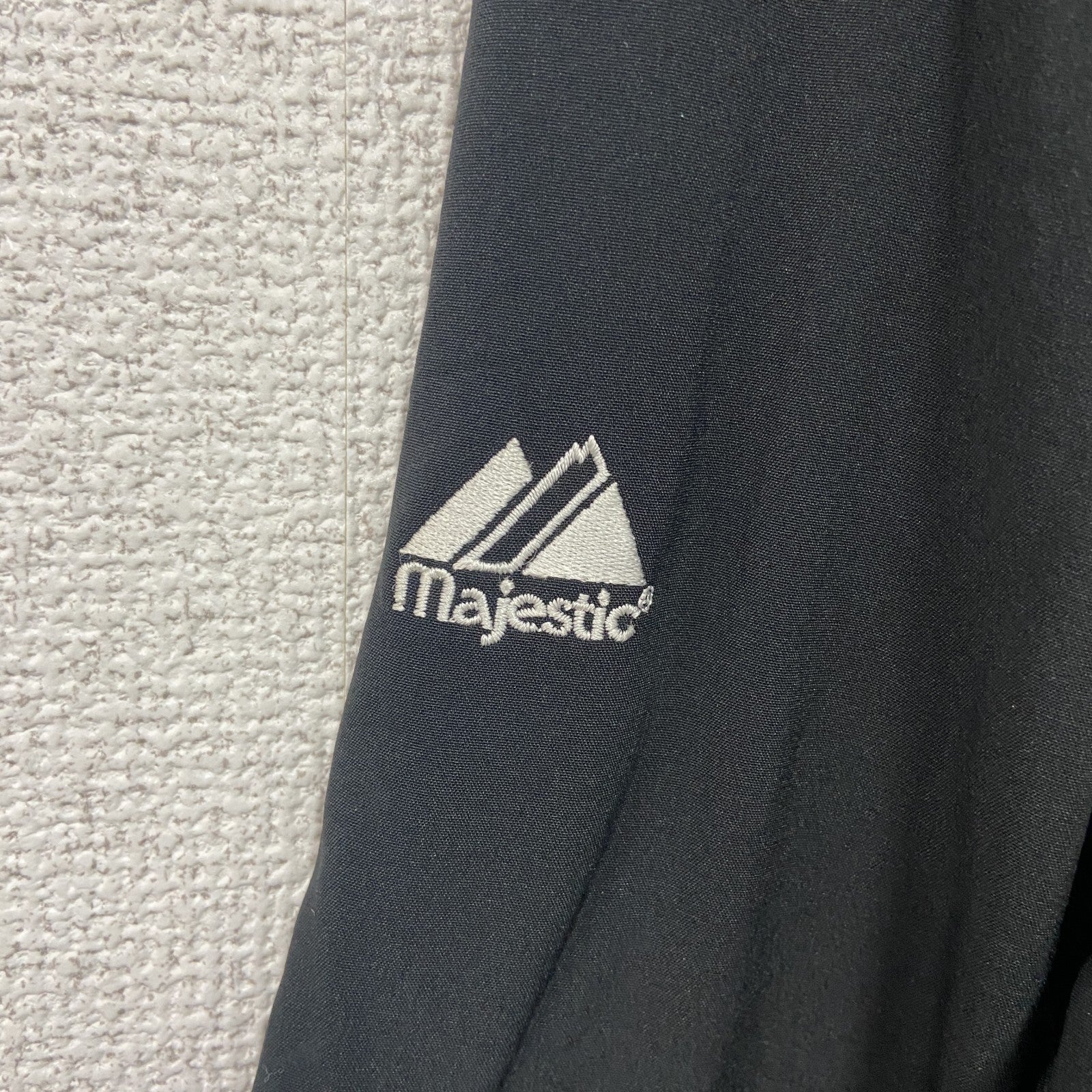 Majestic　マジェスティック　ウィンドブレーカー　フリースライナー　黒　ブラック　2XLサイズ　古着