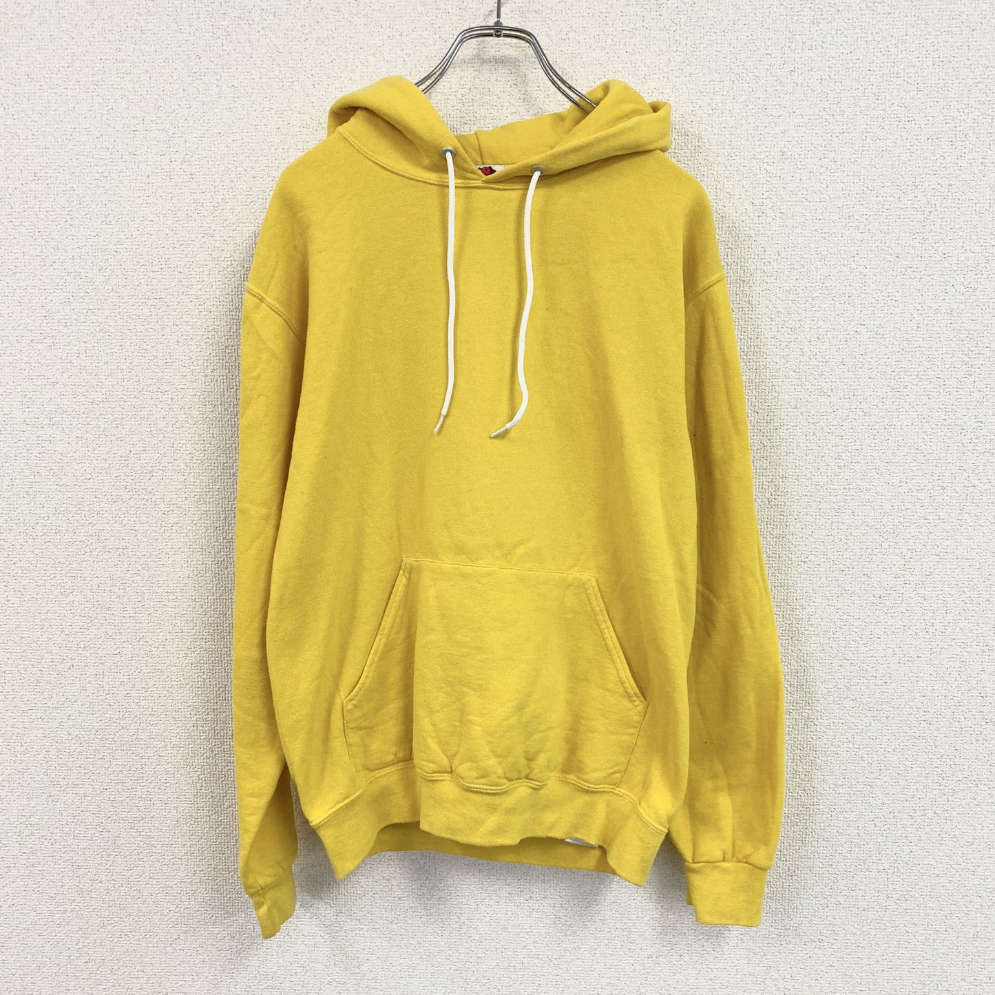 BEAMS BOY　ビームスボーイ　FRUIT OF THE LOOM　スウェットパーカー/フーディー　コラボ　黄色　イエロー　Sサイズ