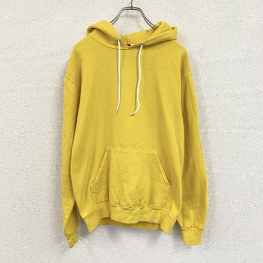 BEAMS BOY　ビームスボーイ　FRUIT OF THE LOOM　スウェットパーカー/フーディー　コラボ　黄色　イエロー　Sサイズ