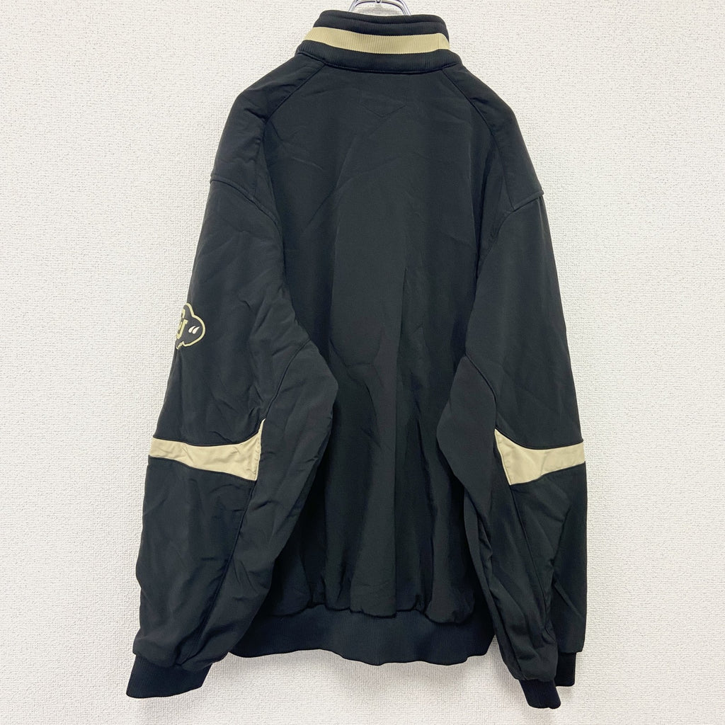 Majestic　マジェスティック　ウィンドブレーカー　フリースライナー　黒　ブラック　2XLサイズ　古着