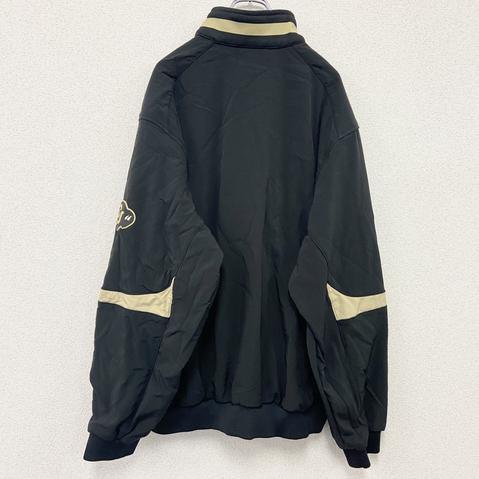 Majestic　マジェスティック　ウィンドブレーカー　フリースライナー　黒　ブラック　2XLサイズ　古着
