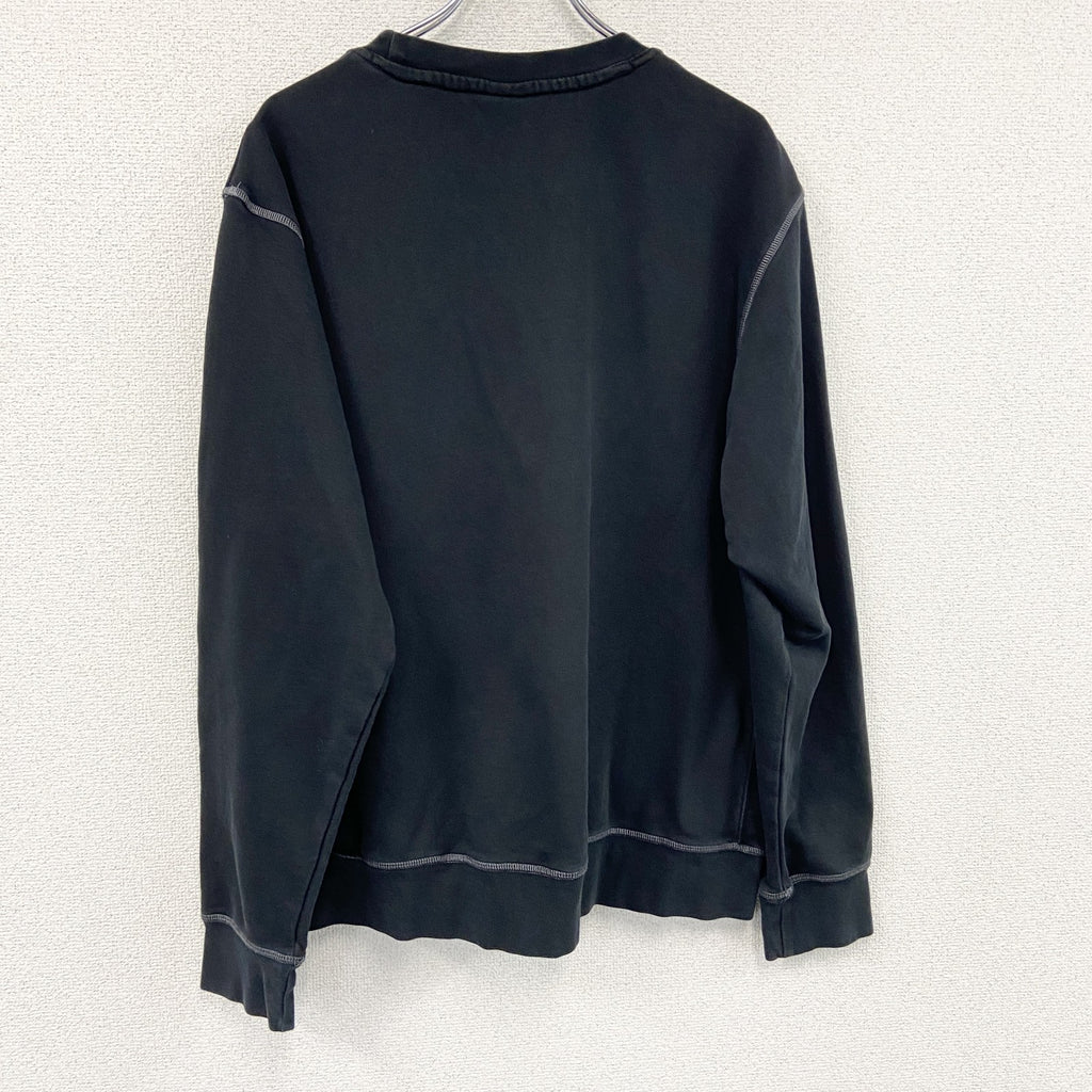 NIKE　ナイキ　JUST DO IT　スウェット/トレーナー　スウッシュ　黒　ブラック　XLサイズ　古着