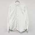 DRESSTERIOR　ドレステリア　長袖ボタンダウンシャツ　白　ホワイト　Lサイズ　古着