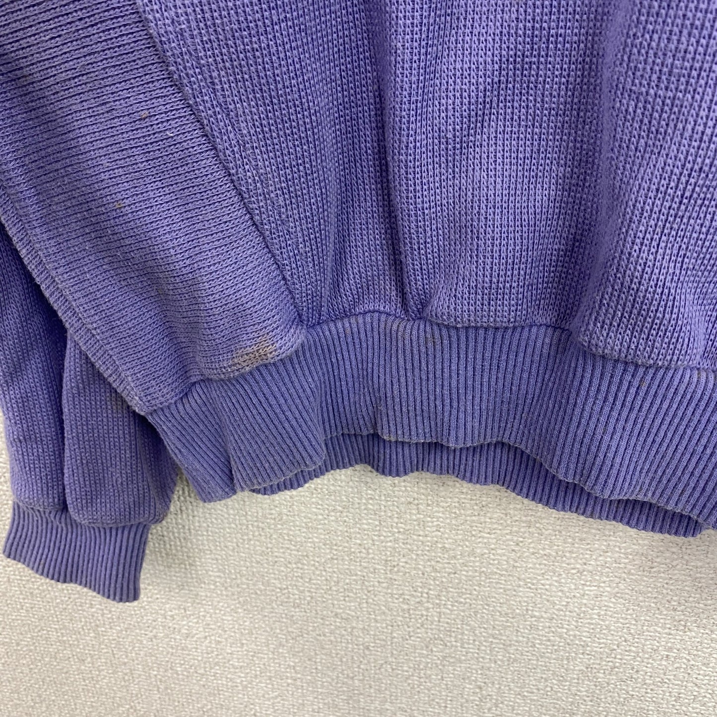 Cerruti 1881 Sport　コットンニットセーター　紫　パープル　