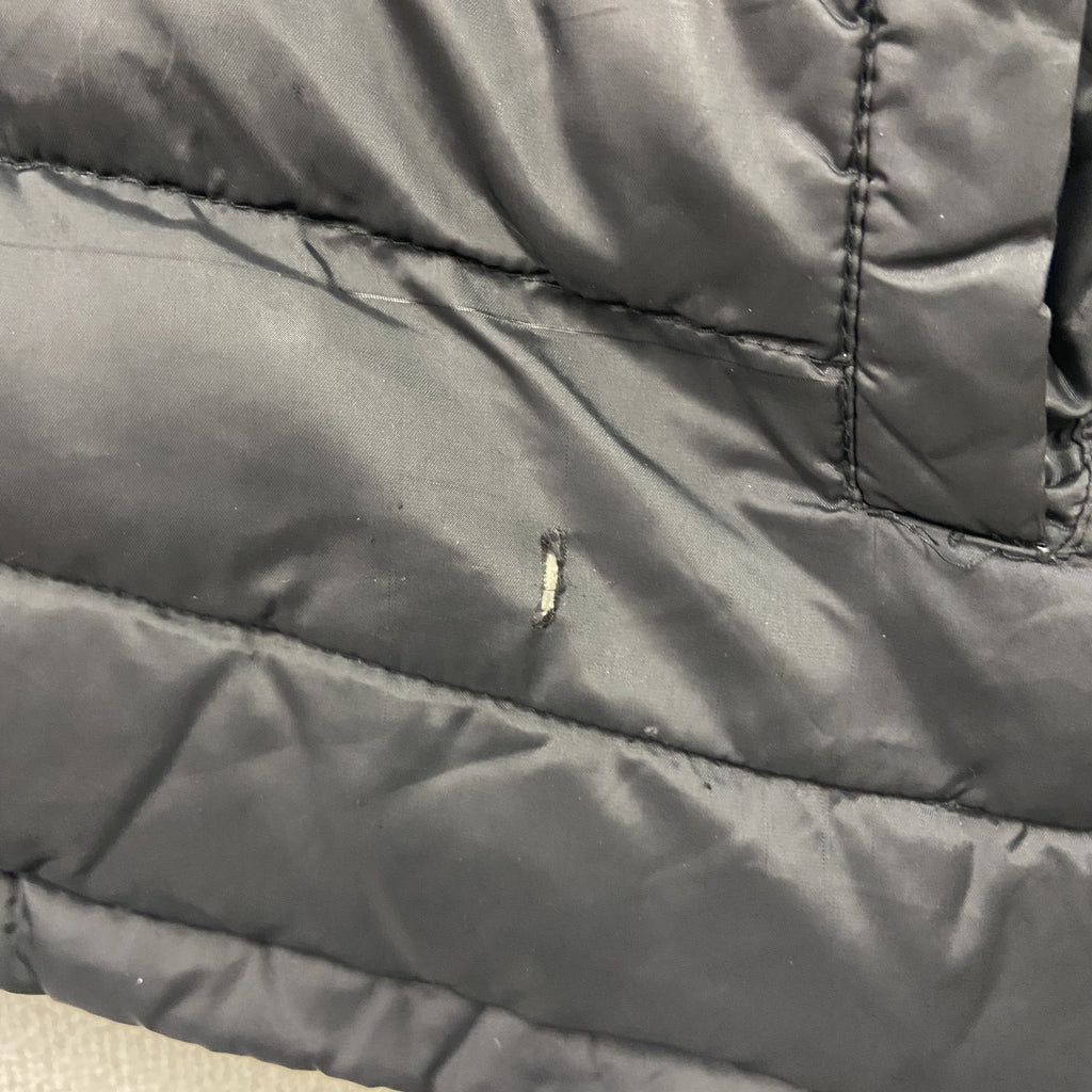 Barbour　バブアー　INTERNATIONAL　インターナショナル　フルジップ中綿ジャケット　黒　ブラック　Lサイズ　古着