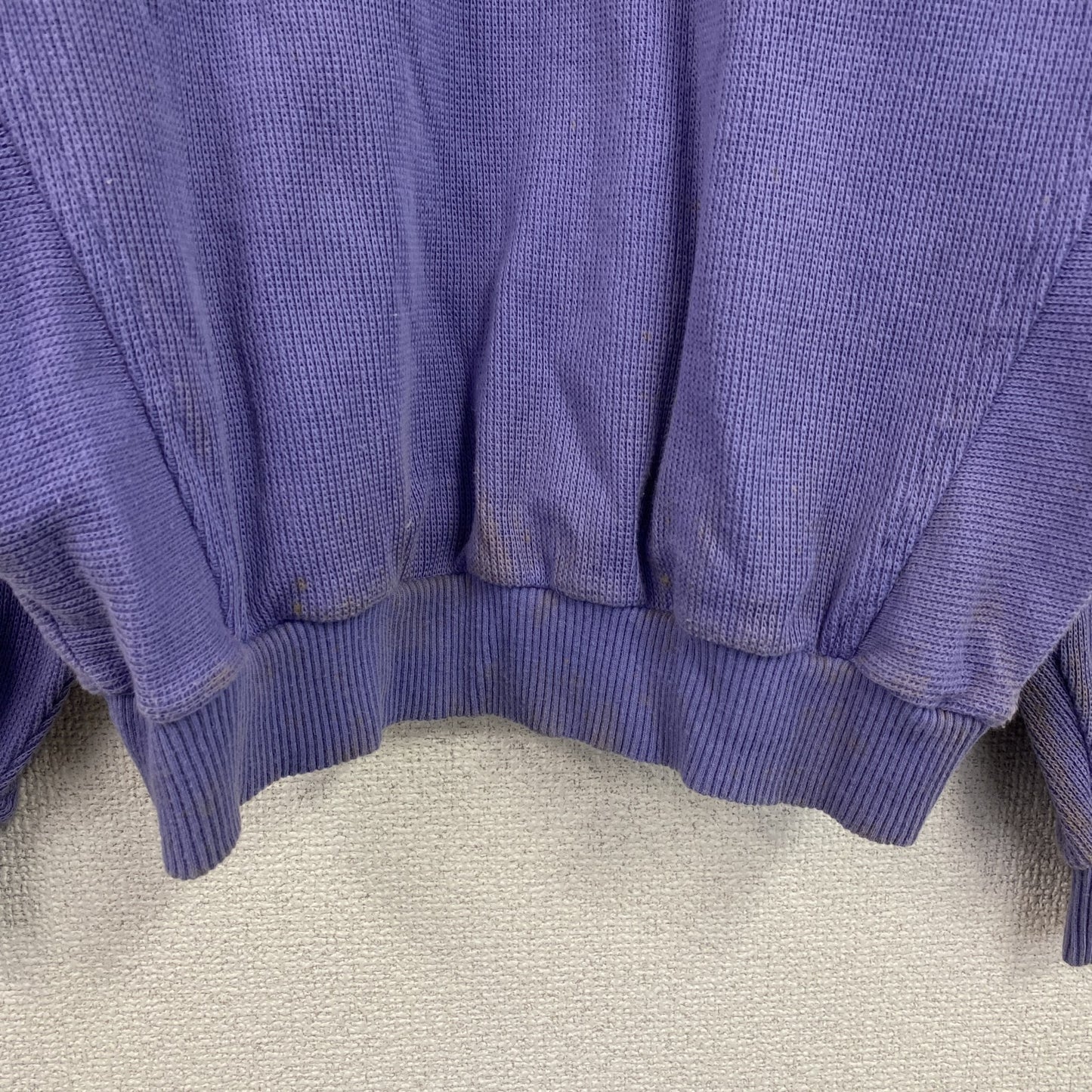 Cerruti 1881 Sport　コットンニットセーター　紫　パープル　