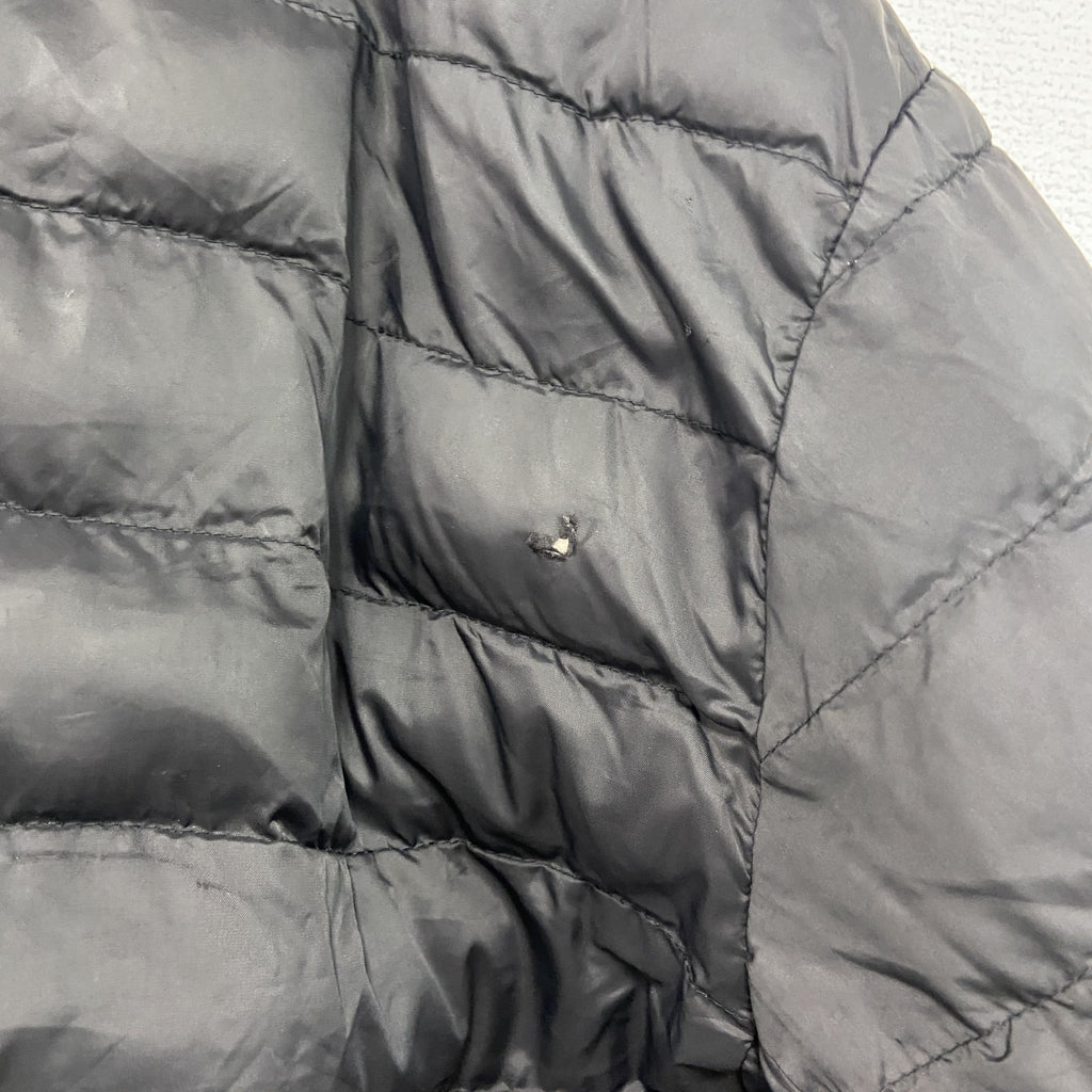 Barbour　バブアー　INTERNATIONAL　インターナショナル　フルジップ中綿ジャケット　黒　ブラック　Lサイズ　古着
