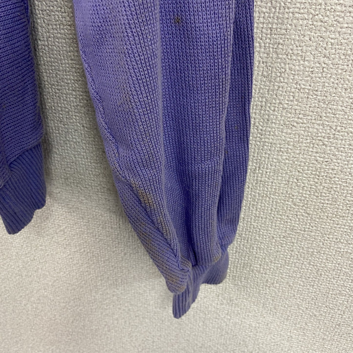 Cerruti 1881 Sport　コットンニットセーター　紫　パープル　