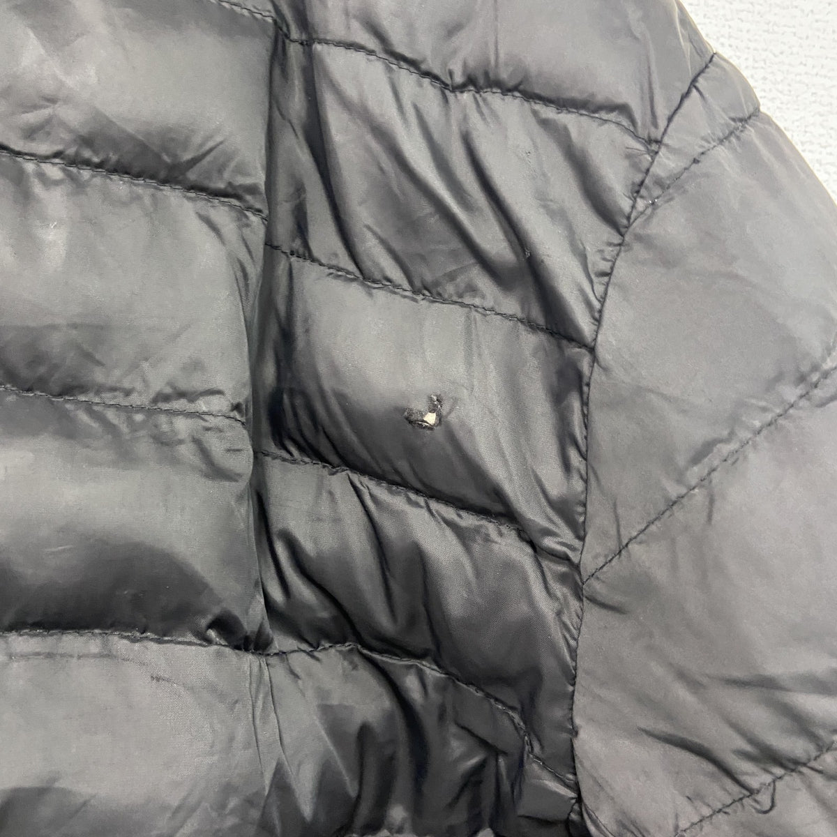 Barbour　バブアー　INTERNATIONAL　インターナショナル　フルジップ中綿ジャケット　黒　ブラック　Lサイズ　古着