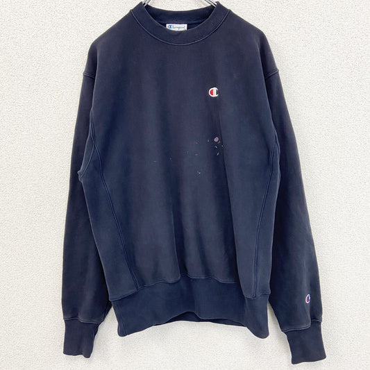 00s　champion　チャンピオン　リバースウィーブ　スウェット/トレーナー　紺　ネイビー　Sサイズ